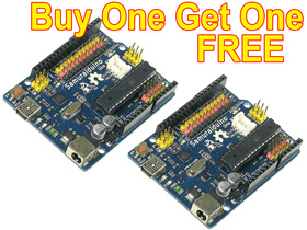 Buy One, Get One Free - Samuraiduino UNO-R3 Improved compatible