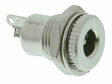 5.5mm OD/2.1mm ID, Metal Chassis Power Connector