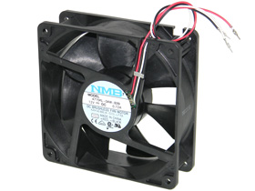 12VDC, 4-11/16in. Square X 1-1/2in. NMB Box Fan