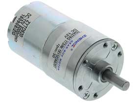 12VDC, 30 RPM Gearhead Motor