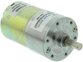 12VDC, 100 RPM Gearhead Motor