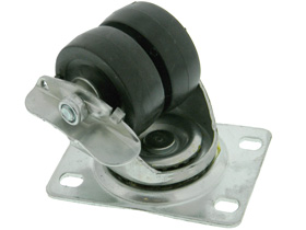 Caster, Dual Wheel, 2in.