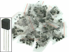 Pack of 360 - Transistor Assortment, TO-92