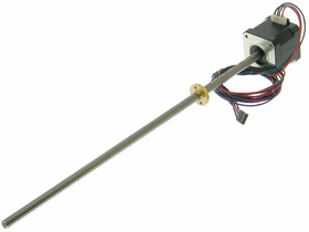 Step Motor with 300mm T8 Leadscrew for 3D Printer