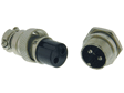 Connector Pair, Locking, 2 Pin