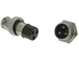 Connector Pair, Locking, 3 Pin