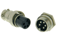 Connector Pair, Locking, 5 Pin