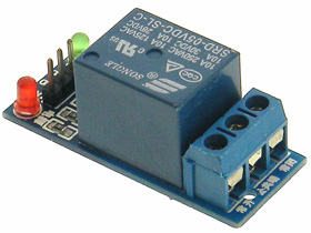 Single SPDT Relay Board for Microcontrollers