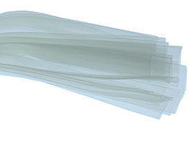 Pack of 25 - Clear 18mm (.708in.) Dia. X 1200mm Shrink Tubing