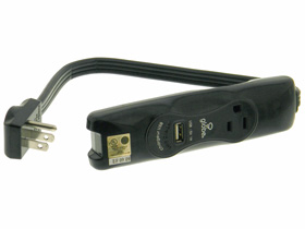 Power Tap, 3 Outlet & USB Supply