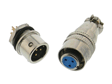 Mini Latching 10mm Connector Pair. 3Pin