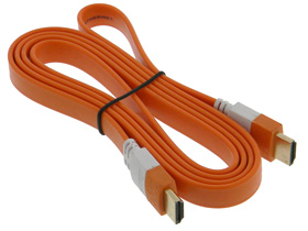 HDMI Cable, 1.5M Orange