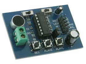 Voice Recorder for Microcontrollers