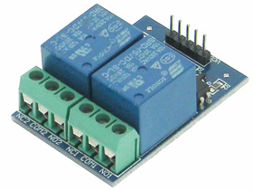 5V Dual SPDT Relay Board for Arduino