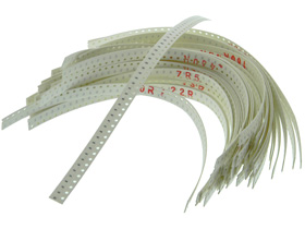 2500pc. Type 0603 SMD Low Ohm Resistors