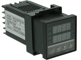 Temperature Controller, 0-400Deg. C, Programmable