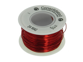 Wire, Magnet, 24AWG, 1/4lb.