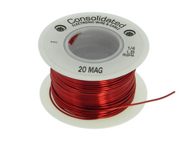 Wire, Magnet, 20AWG, 1/4lb.