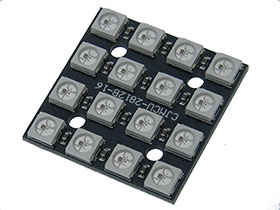 LED Display, 4X4 Programmable RGB Matrix