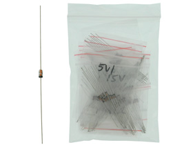 Pack of 140 - Zener Diode Service Kit, 1/2W, 14 Values