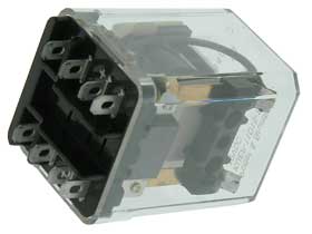 12VDC, DPDT P&B Relay USED