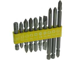 10pc. Driver Bits Set