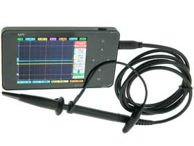 2.4in. Color LCD Dual Trace Oscilloscope with Touch Screen