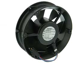 24VDC, 6-3/4in. Round X 2in. Axial Fan