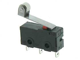 SPDT Mini Snap Switch with Roller