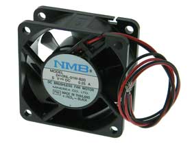 5VDC. 2-3/8in. Square  X 1in. NMB Box Fan