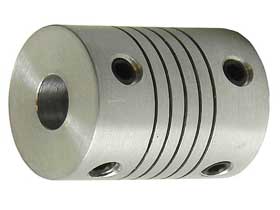 Coupling Flexible Helical Cut 6mm to 8mm