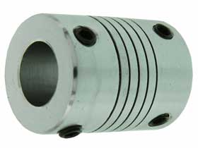 Coupling Flexible Helical Cut 10mm to 10mm