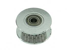 20 Tooth GT2 Idler Pulley with Ball Bearings for 6mm Wide Belt. 3mm Shaft