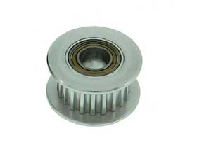 20 Tooth GT2 Idler Pulley with Ball Bearings for 6mm Wide Belt. 5mm Shaft