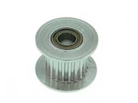 20 Tooth GT2 Idler Pulley with Ball Bearings for 10mm Wide Belt. 5mm Shaft