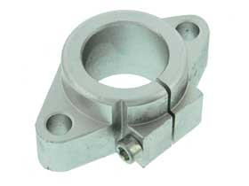 Flanged Support For Linear Guide Rail 30mm Bore