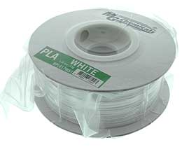 3D Printer Filament, 1.75mm PLA, 1kg. White