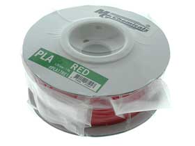 3D Printer Filament, 1.75mm PLA, 1kg. Red