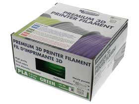 3D Printer Filament, 3.0mm PLA, 1kg. Green