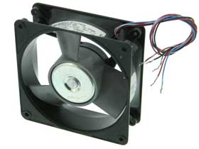 12VDC, 4-11/16in. Square X 1-1/2in. Comair Box Fan