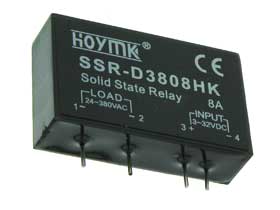 8A. 24-380VAC Solid State Relay