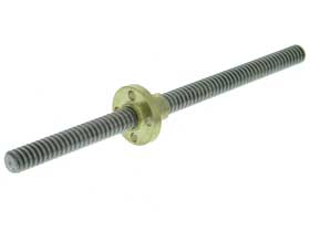 150mm T8-2 Single Start Leadscrew Kit