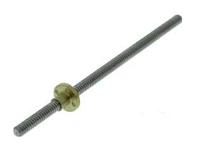 200mm T8-2 Single Start Leadscrew & Nut