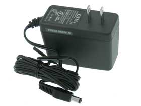 12 Volt 1.5A DC Plug Power Supply. OEM