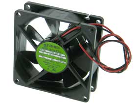 12VDC. 3-1/8in. Square X 1in. Box Fan. NMB