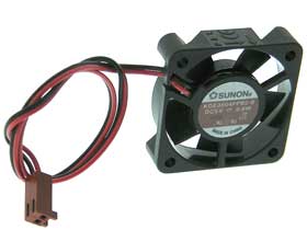 5VDC 1-9/16in. Square X 3/8in. Sunon Box Fan