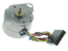 Mini Stepper Motor 18 Deg. 12V