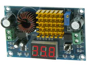 5Amp Max Boost Converter Adjustable 5-45V Output