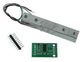 1kg Load Cell with ADC Converter Board for Microcontrollers