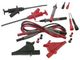 8Pc. Universal  DMM Test Lead Set